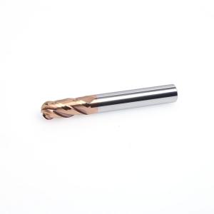 HRC55 4 Flute Ball Nose End Mill